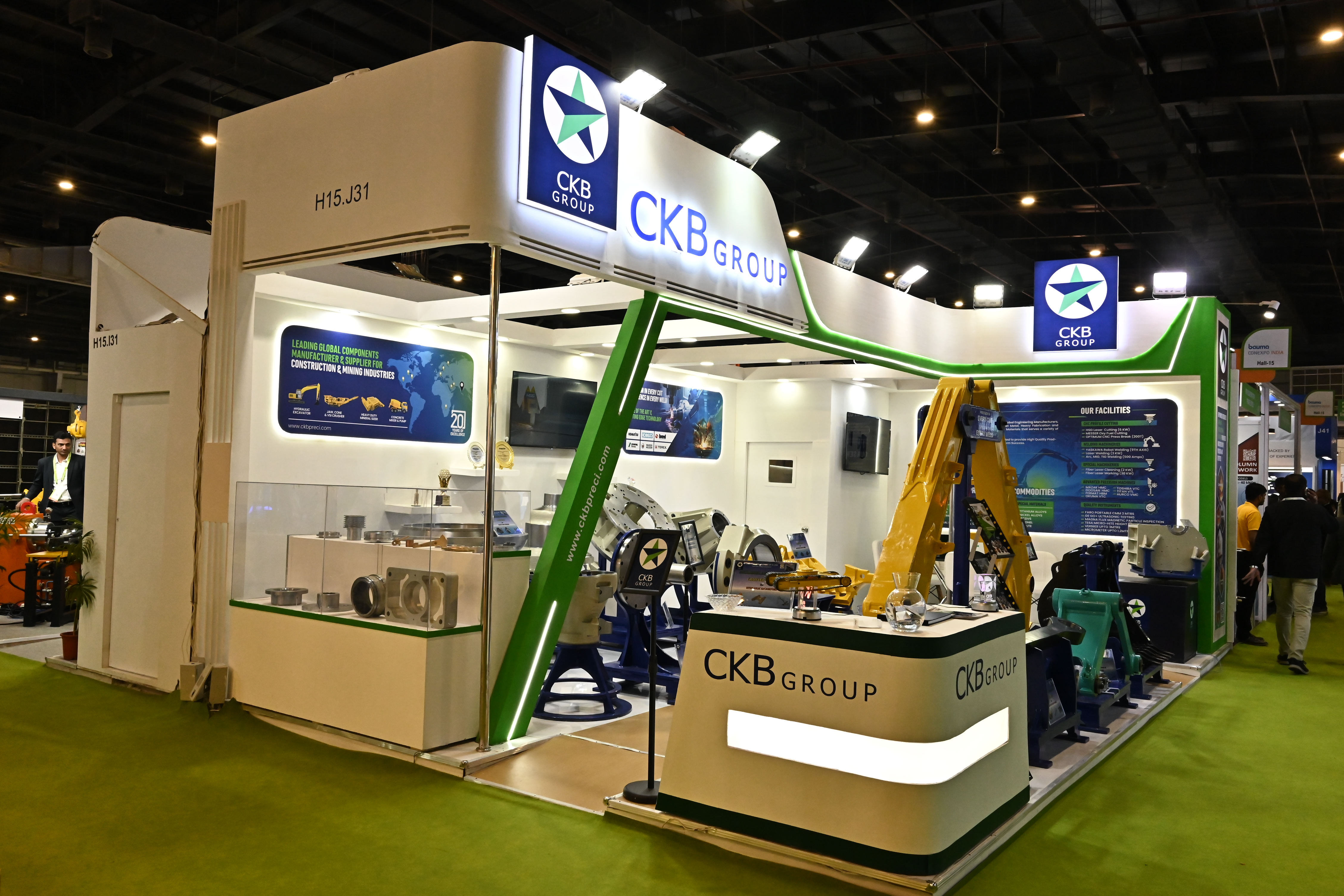 CKB Group Showcases Engineering Excellence at Bauma CONEXPO INDIA 2024 — photo 1